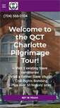 Mobile Screenshot of charlottepilgrimagetour.com